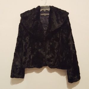 Kenneth cole fur coat size M